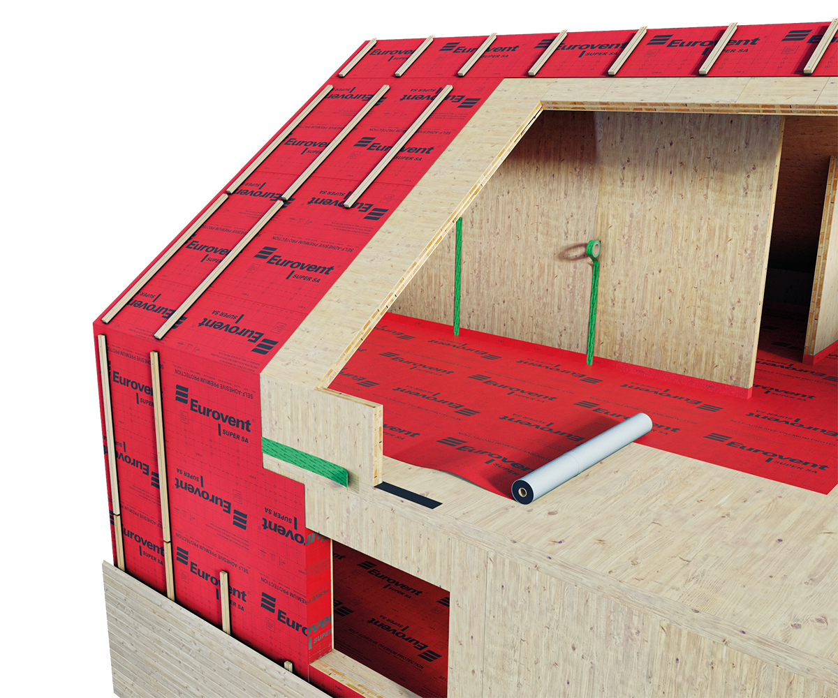 Eurovent® SUPER SA czerwona montaż