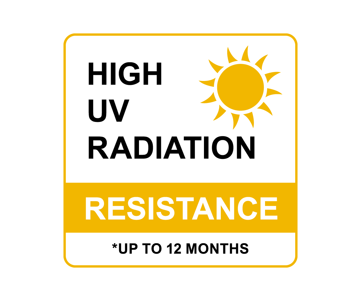 Wysoka odporność na promieniowanie UV