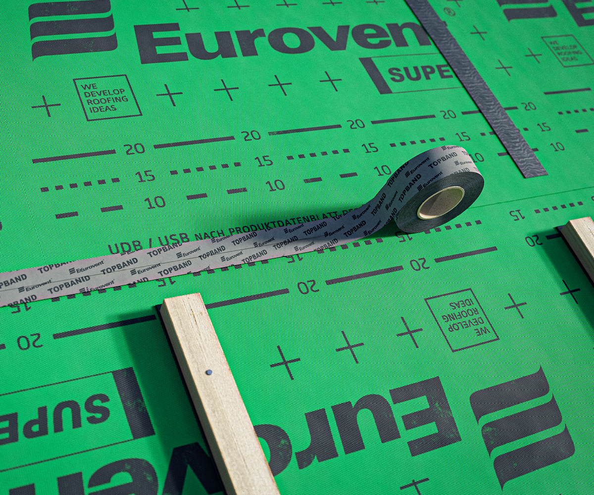 Eurovent® TOPBAND - laczenie zakladow membrany dachowej