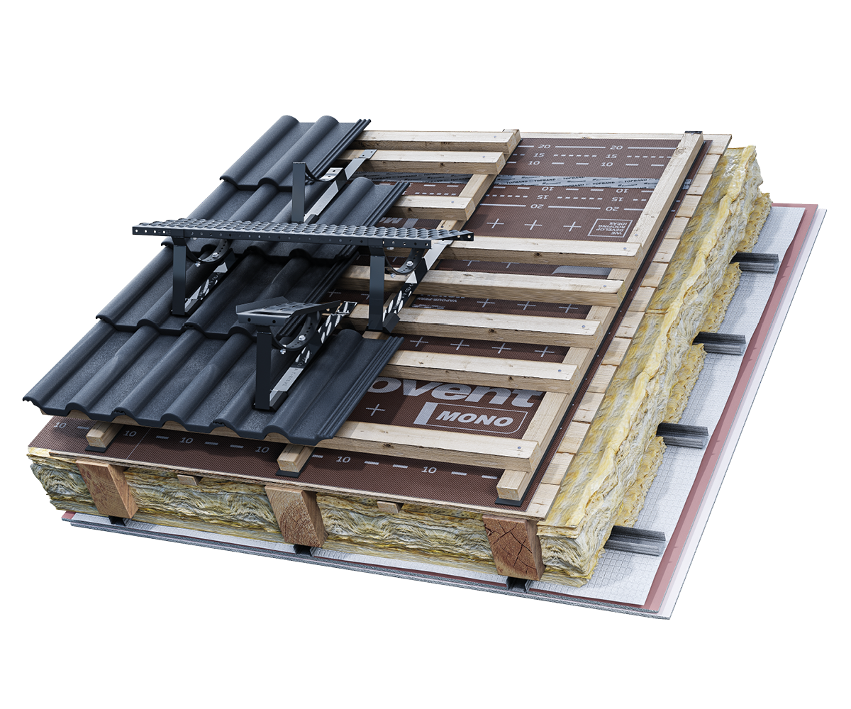 Eurovent® PLATFORM SET DB-DC WEST EPDM montaz