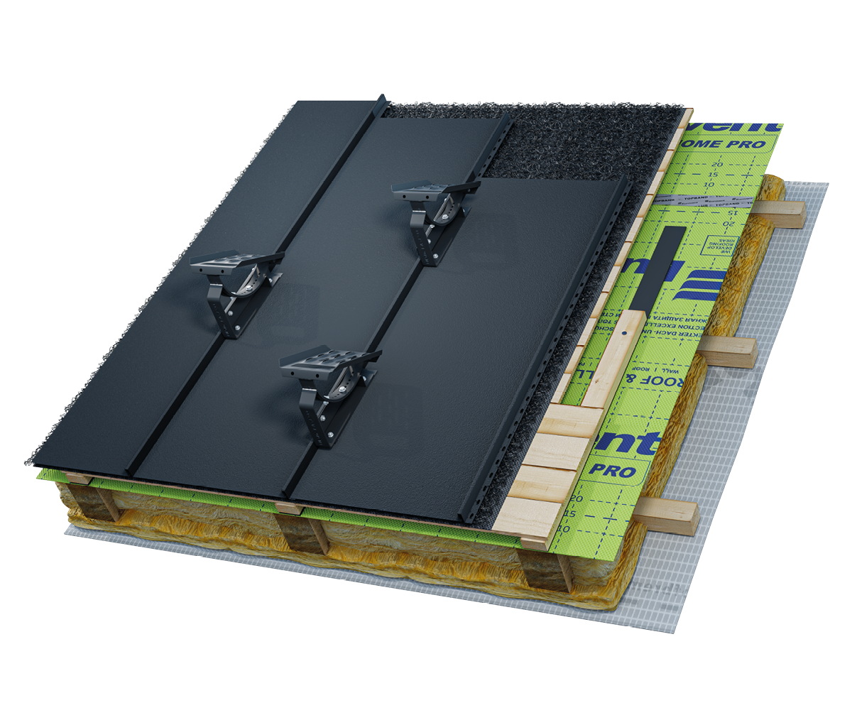 Eurovent® STEP SET METAL FLAT zastosowanie