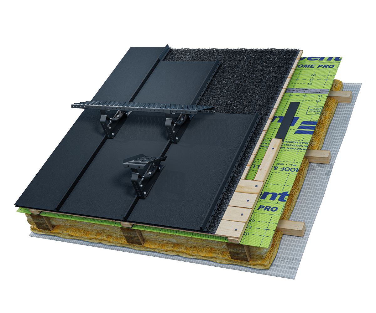 Eurovent® SUPPORT METAL FLAT zastosowanie