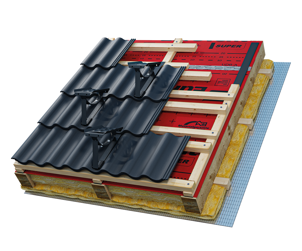 Eurovent® STEP SET DB-DC WEST EPDM zastosowanie