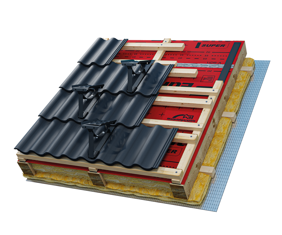 Eurovent® SUPPORT DB-DC WEST EPDM montaż