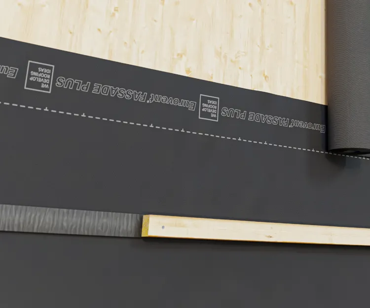 Eurovent® PUR - montaz lat w elewacji