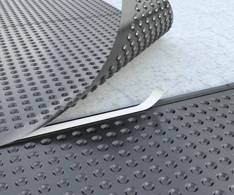 Eurovent® BUTYL PRO - klejenie zakladow folii kubelkowej, fundamentowej GEO 8