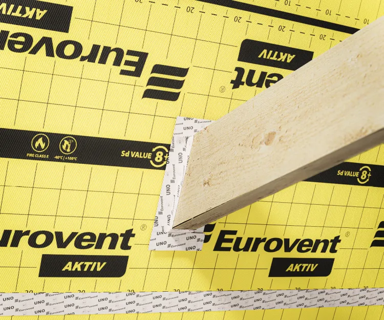 Eurovent® UNO - laczenie zakladow paroizolacji