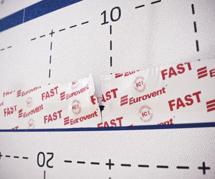 Eurovent® FAST - montaz produktu, latwe dzielenie tasmy