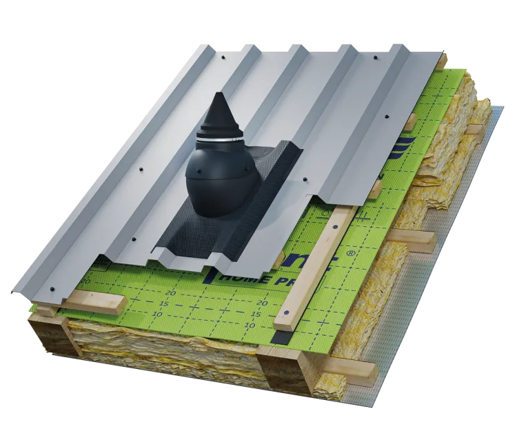 Eurovent® SATTOS X BITU UNI ALU montaż