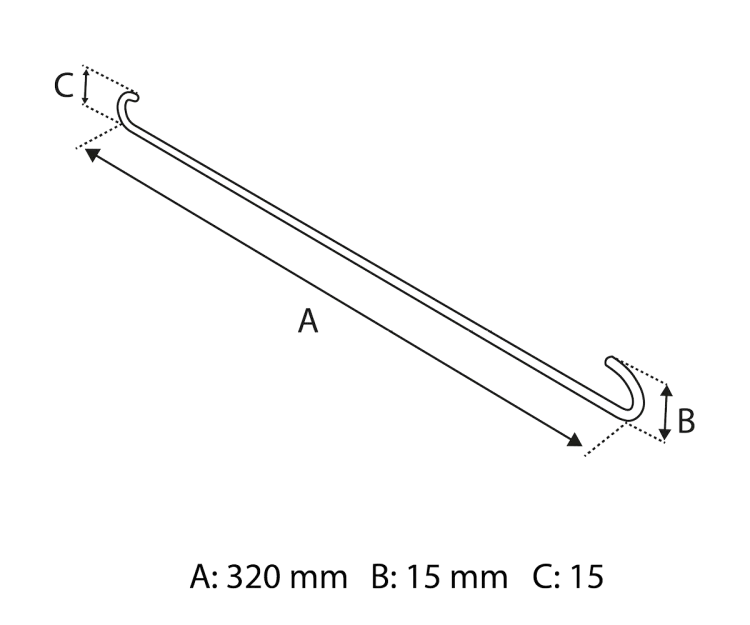 Eurovent® spinka J2 rysunek