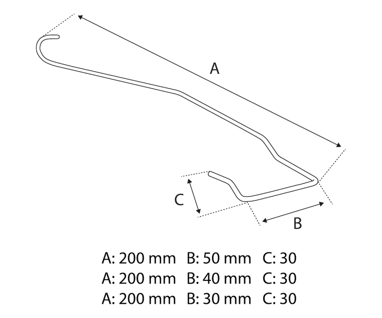 Eurovent® spinka J rysunek