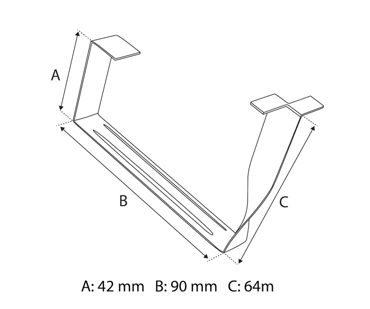 Eurovent® spinka BIBER rysunek