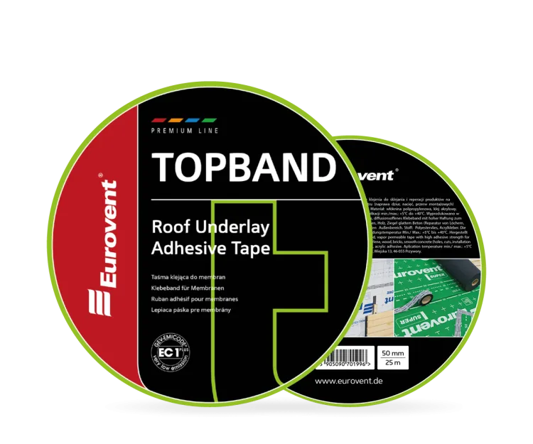 Eurovent® TOPBAND - etykieta produktu