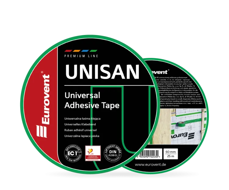 Eurovent® UNISAN - etykieta produktu