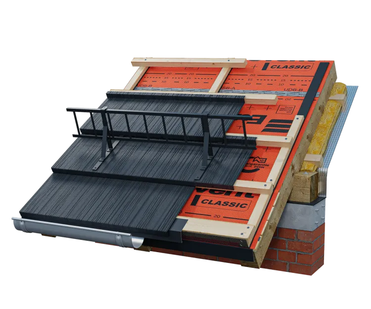 Eurovent® SNOWSTOPPER SET METAL 35/370 montaż