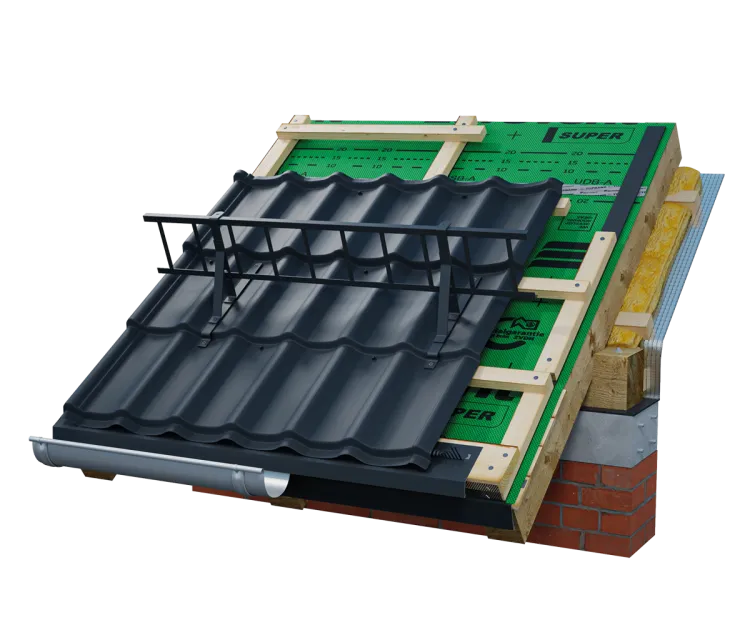 Eurovent® SNOWSTOPPER METAL 350 montaż