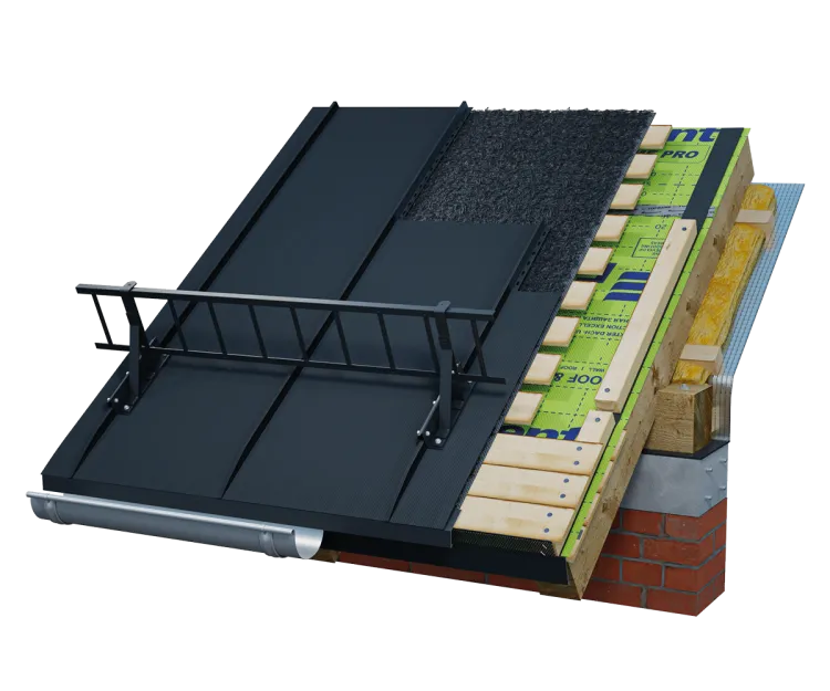 Eurovent® SNOWSTOPPER SET METAL FLAT montaż