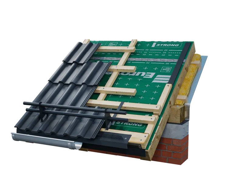 Eurovent® FIX TUBE WEST DB-DC SHORT montaż