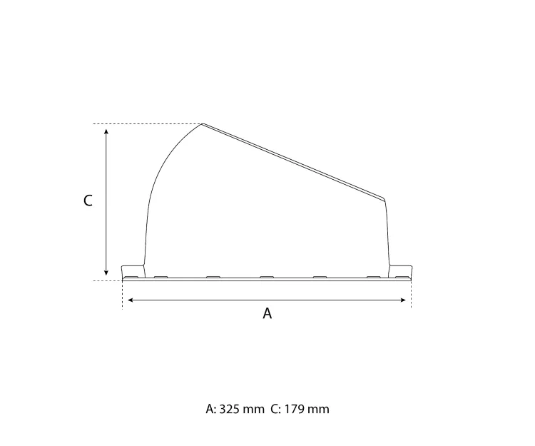  Eurovent® VENTOS X M11 rysunek SIDE