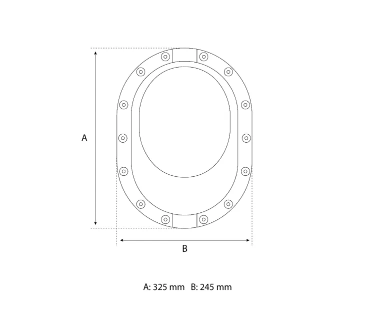 Eurovent® VENTOS X M11 rysunek TOP