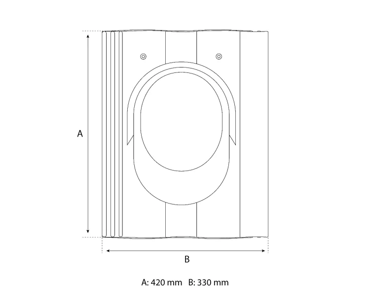  Eurovent® VENTOS X PLUS C rysunek TOP