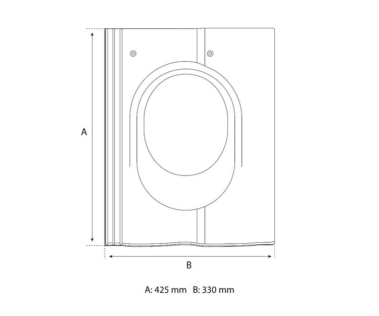  Eurovent® VENTOS X PLUS S rysunek TOP