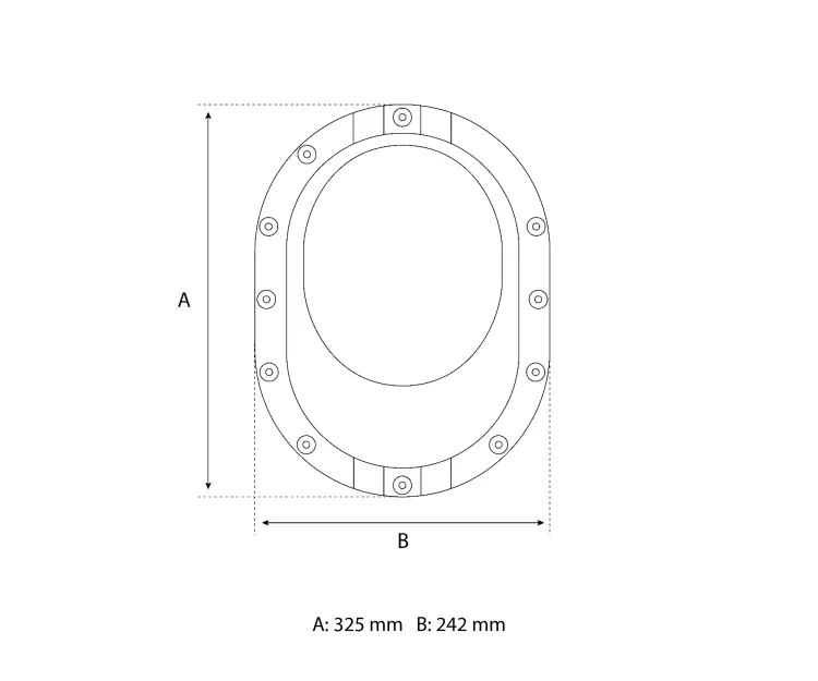  Eurovent® VENTOS X T18 rysunek TOP