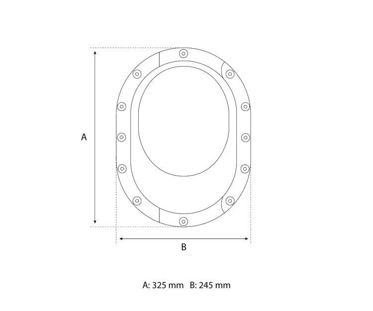  Eurovent® VENTOS X W35 rysunek TOP