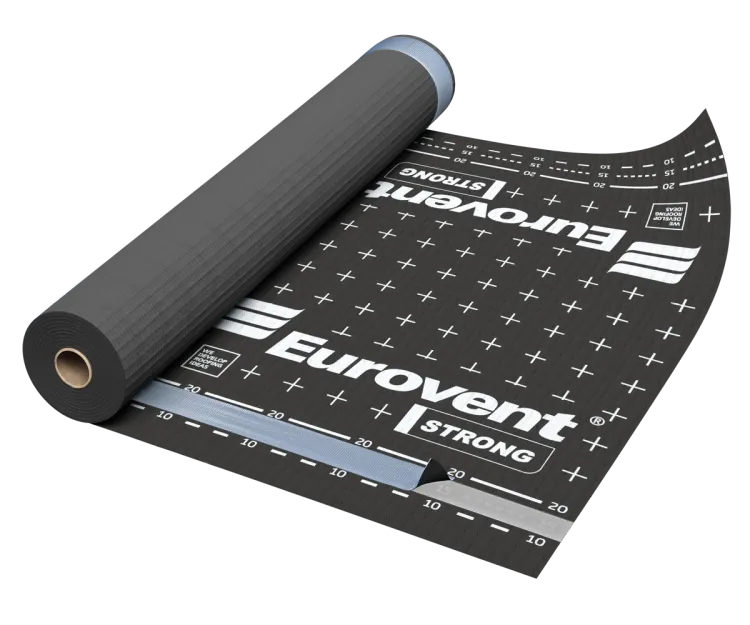 Eurovent® STRONG BLACK SK2 - zdjecie produktu, zintegrowane paski klejace