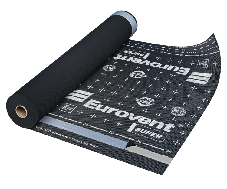 Eurovent® SUPER BLACK SK2 - zdjecie produktu, zintegrowane paski klejace