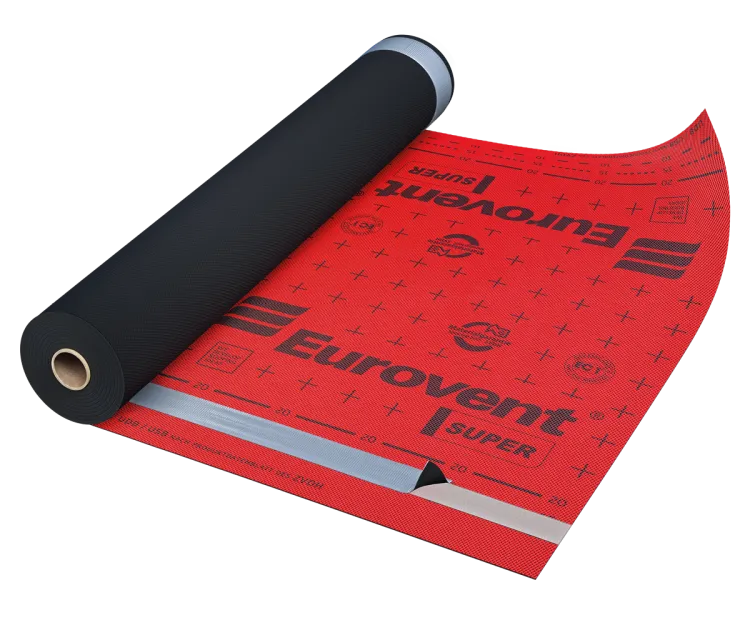 Eurovent® SUPER RED SK2 - zdjecie produktu, zintegrowane paski klejace