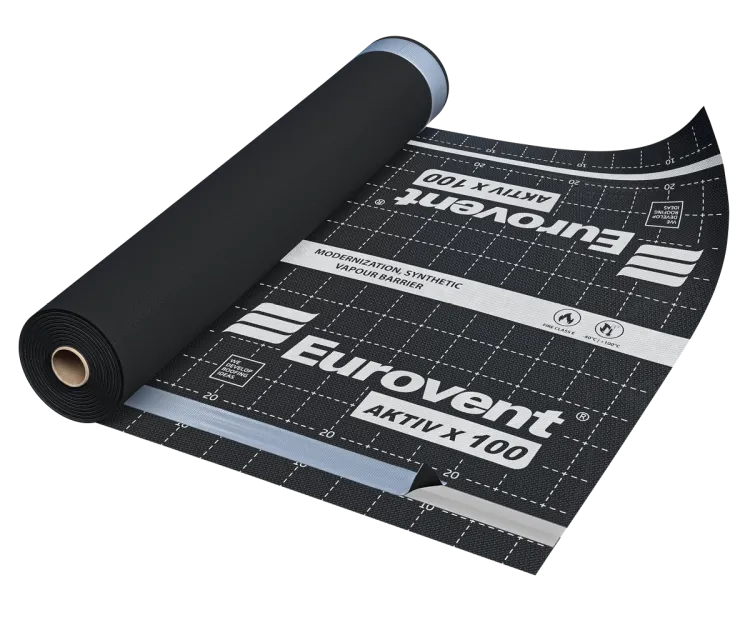 Eurovent® AKTIV X100 SK2 - zdjecie produktu, zintegrowane paski klejace