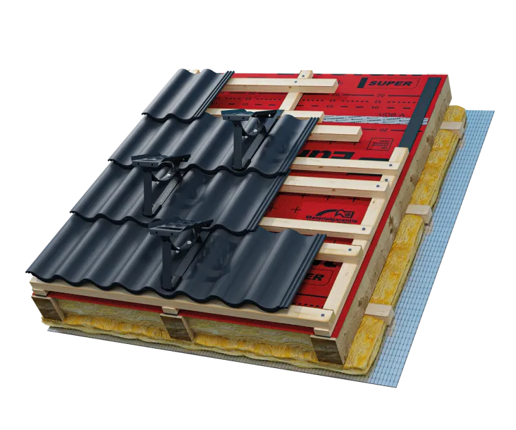 Eurovent® SUPPORT DB-DC WEST EPDM montaż