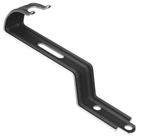 Uniwersalna klamra gąsiora marki Eurovent wykonana z blachy aluminiowej