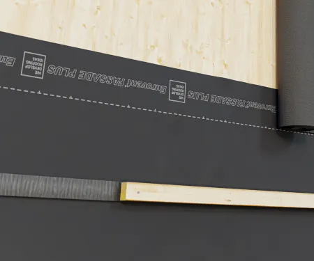 Eurovent® PUR - montaz lat w elewacji