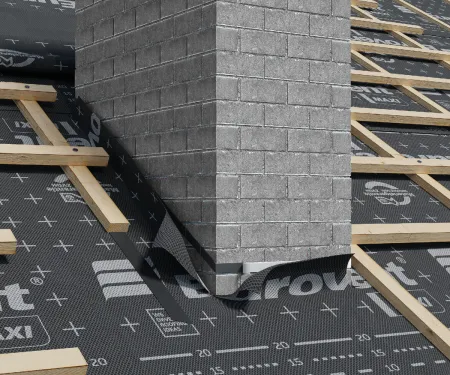 Eurovent® BUTYL - uszczelnienie polaczenia membrana komin