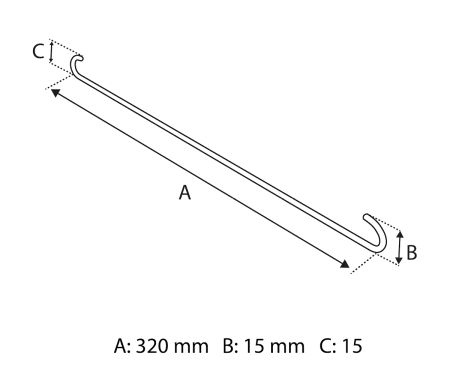 Eurovent® spinka J2 rysunek