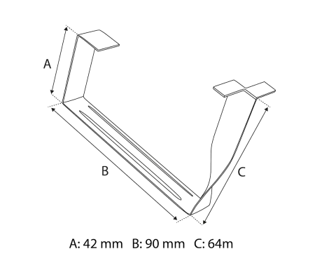 Eurovent® spinka BIBER rysunek