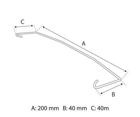 Eurovent® spinka DC-6 rysunek