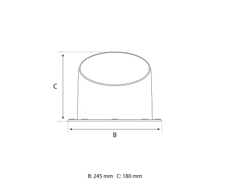 Eurovent® VENTOS X BITU O rysunek F