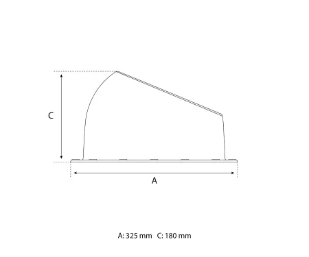 Eurovent® VENTOS X BITU O rysunek S