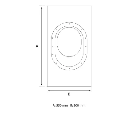 Eurovent® VENTOS X BITU UNI ALU TOP RYSUNEK