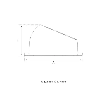  Eurovent® VENTOS X M11 rysunek SIDE