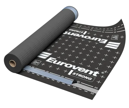 Eurovent® STRONG BLACK SK2 - zdjecie produktu, zintegrowane paski klejace