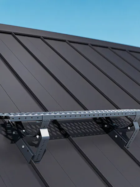 Baner seksycjny-komunikacja dachowa-rabek stojacy